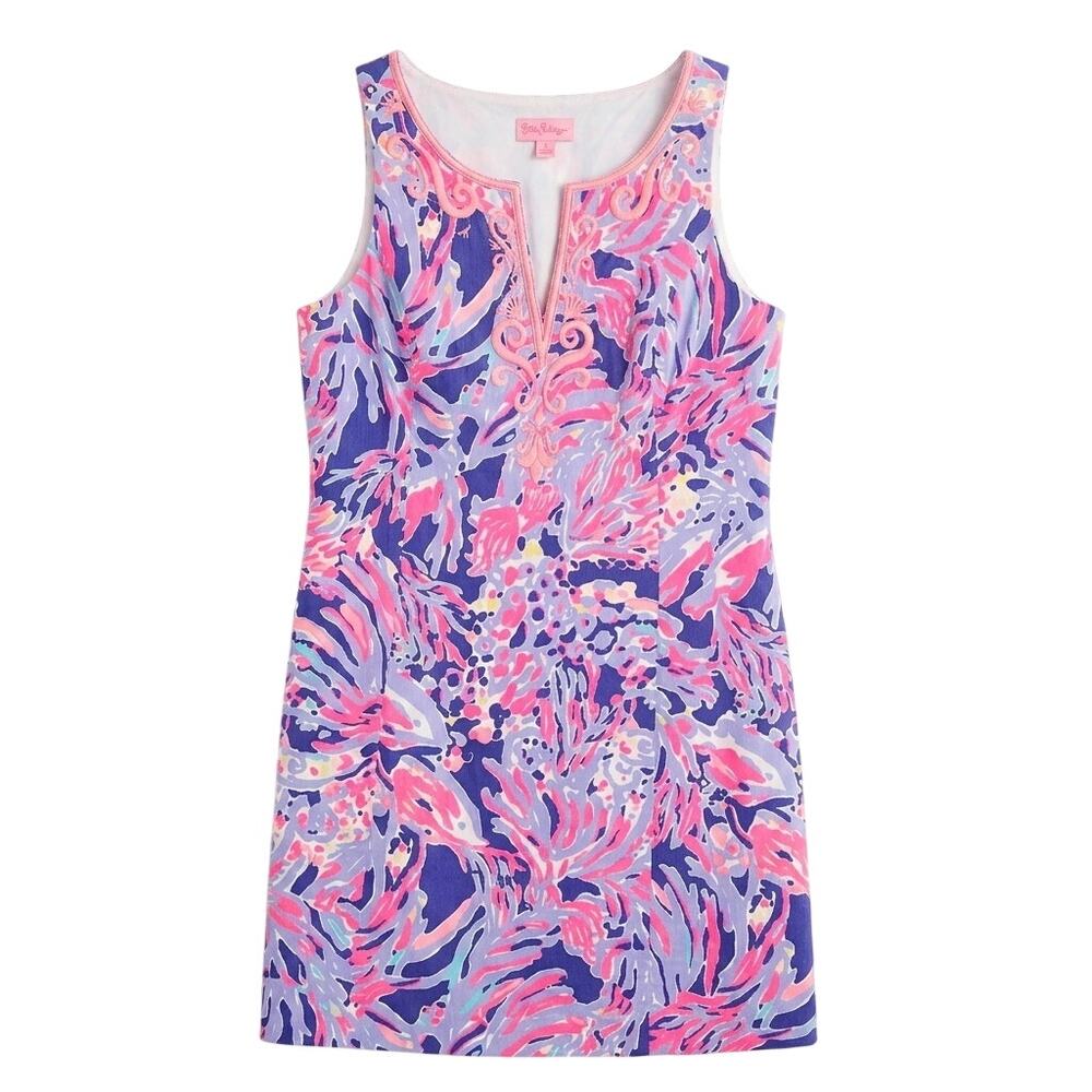 Lilly Pulitzer Lyssa Shift Mini Dress Size 12
